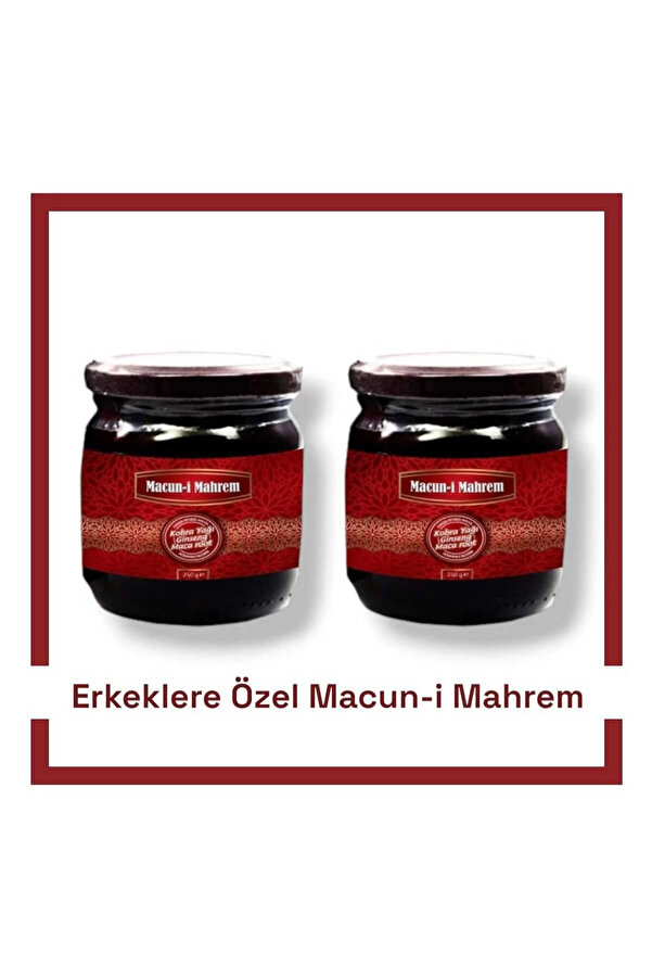 Macun-I Mahrem Erkeklere Doğal Karışım 240 Gr X 2 Adet