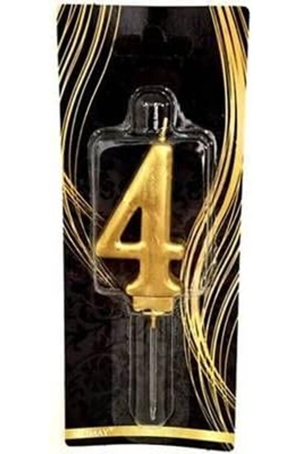 Oskyshopc Mari̇fetleri̇m - 4 Yaş Pasta Mumu Newdesi̇ng 842385