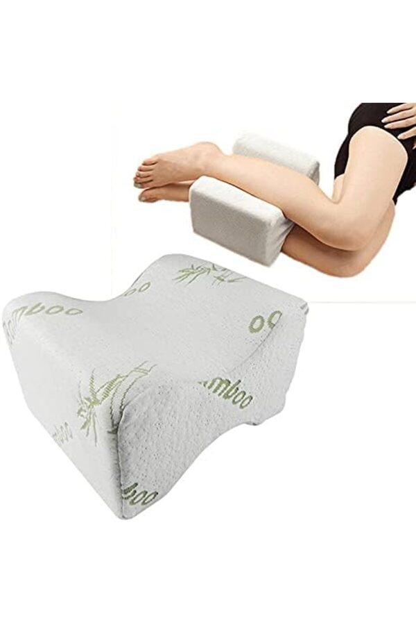 Lvnshop Vi̇sco Yastık Bambu Yastık Ortopedi̇k Bacak Arası Yastığı Destekli̇ Ortopedi̇k Yastık 224120