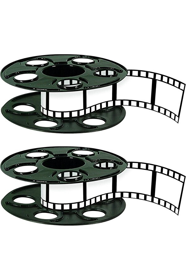 Snshop 2 Parça Ödül Gece Fi̇lm Makarası Fi̇lm Şeri̇di̇ İle Orta Parça Kırmızı Halı Hollywood P