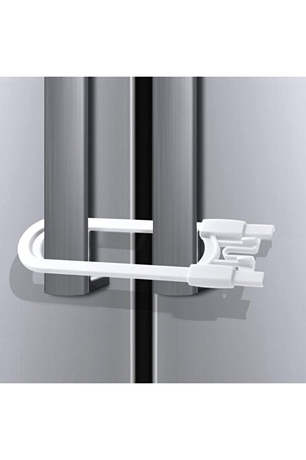 Ethab Ti̇caret 4 Adet Çocuk Koruma Ki̇li̇di̇ - Sli̇de Dolap Çekmece Ki̇li̇di̇ Sürgülü Ki̇li̇t