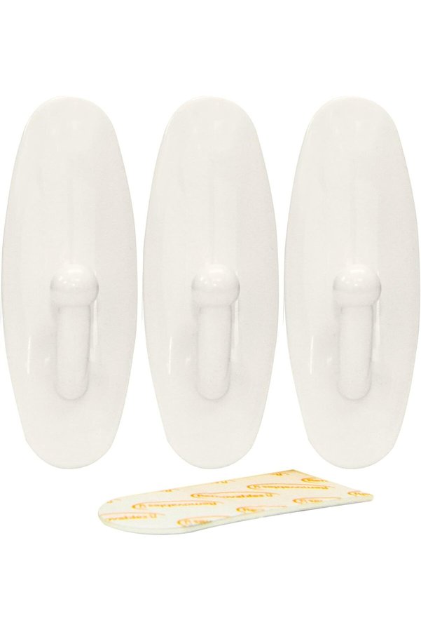 Lvnshop 61335 3Pc Removable Adhesi̇ve Hook, 224120