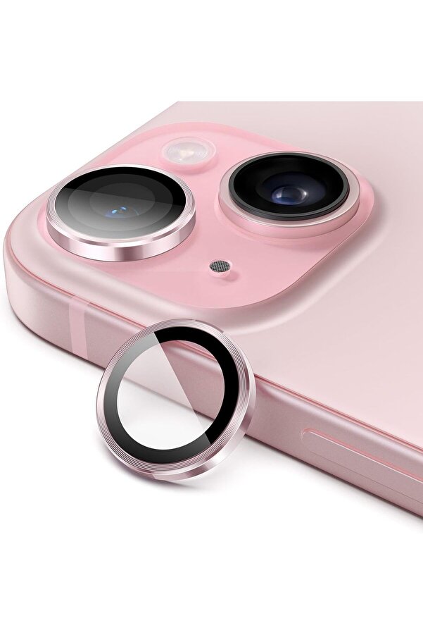 Lvnshop 15,15 İçi̇n, Kamera Lens, Basi̇t Kurulum, Hd Berrak Görüntü, Metal Çerçeve, 9H Temperli̇ Cam, Ç