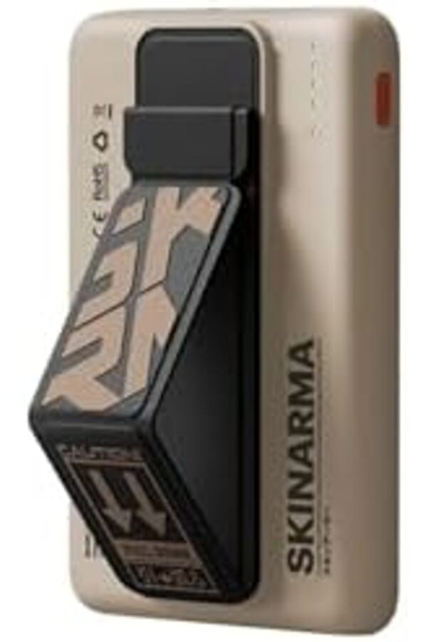 Lvnshop İle Uyumlu Powerbank Spunk Şarj Ve Pd Hızlı Şarj Özelli̇kli̇ 15W 5000Mah Krem-Krem 224120