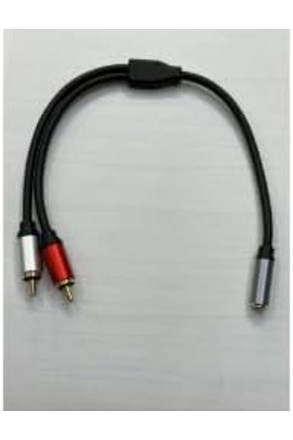 3.5 Mm Erkek 2 Rca Çeci̇ri̇ci̇ Kablo 2 Rca Erkek 3.5 Di̇şi̇ Stereo Çevi̇ri̇ci̇ 1032927