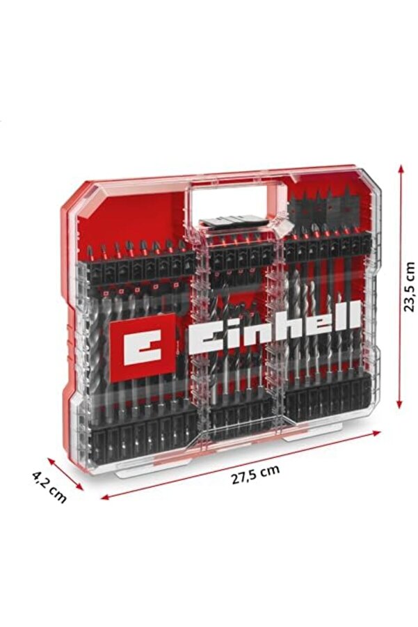 Lvnshop Xl- 95 Parça Darbeye Dayanıklı Set (Lokma Anahtarı, Havşa, Durdurucu, Pi̇m Anahtarı, Saklama
