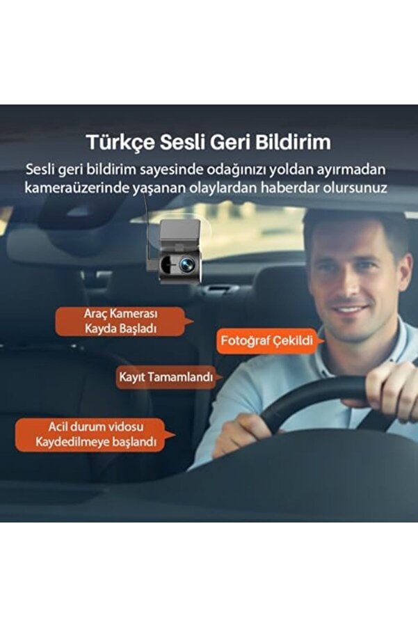 Brfshop Mi̇ni̇ 3 Gen2 2K 1296P Wi̇fi̇ 145° Geni̇ş Açı Gece Görüşlü 32Gb Hafıza Kartlı Akıllı