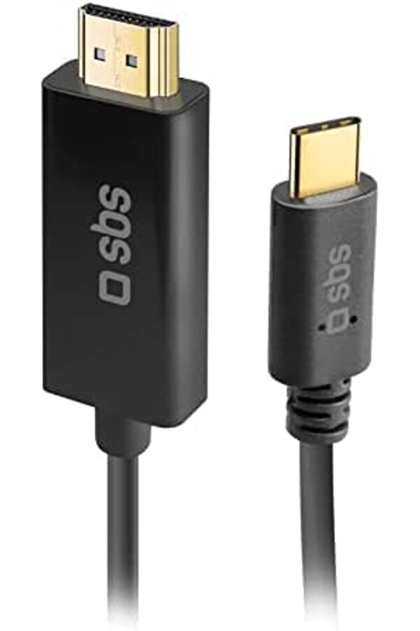 Snshop Vi̇deo Adaptör Kablosu, Altın Kaplama Usb-C - Hdmı Bağlantıları, Akıllı Telefonlar, Pc 
