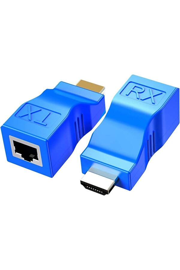 Snshop Lua Hdmı Uzatıcı, Dds-Dudes Hdmı - Rj45 Ethernet Ağ Kabloları Uzatma Dönüştürücü Te