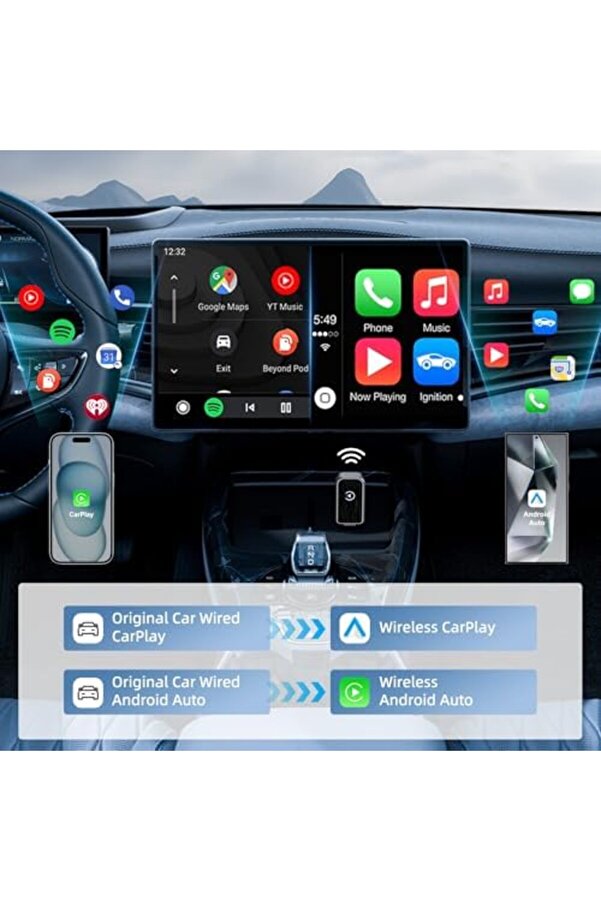 Polyspark Ve Auto Kablosuz Multi̇medya Cps Shopzest 1171957