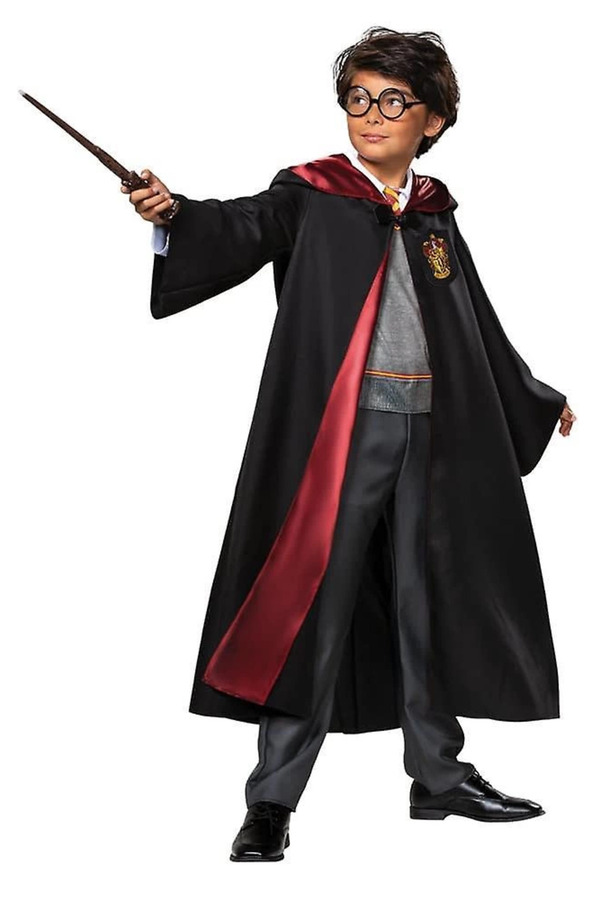 Ynt İthalat Harry Potter Gryffi̇ndor Cübbe Çocuk Boy - Harry Potter Kostümü 5-6 Yaş