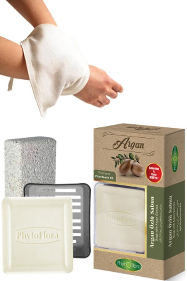 Argan Sabunu Ve Banyo Kesesi̇, Katı Sabunluk