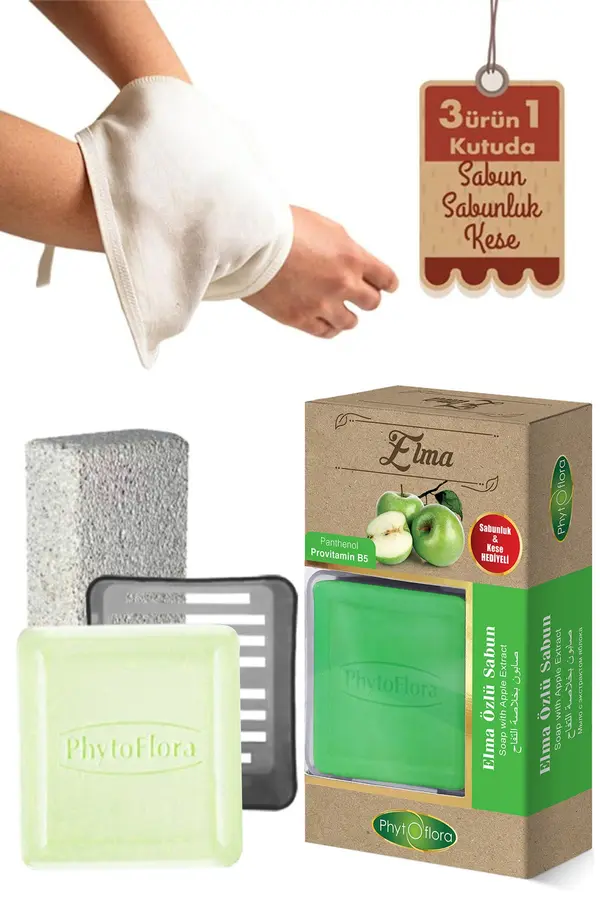 Elma Sabunu Ve Banyo Kesesi̇, Katı Sabunluk