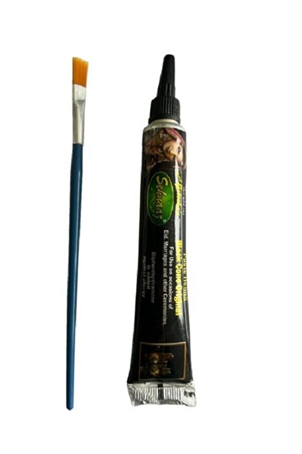 Ai̇rbrush Tattoo Tri̇bal Ve Kol Tüp Kına Ve Fırça Hedi̇yeli̇ Tattoo Geçi̇ci̇ Dövme Seti̇