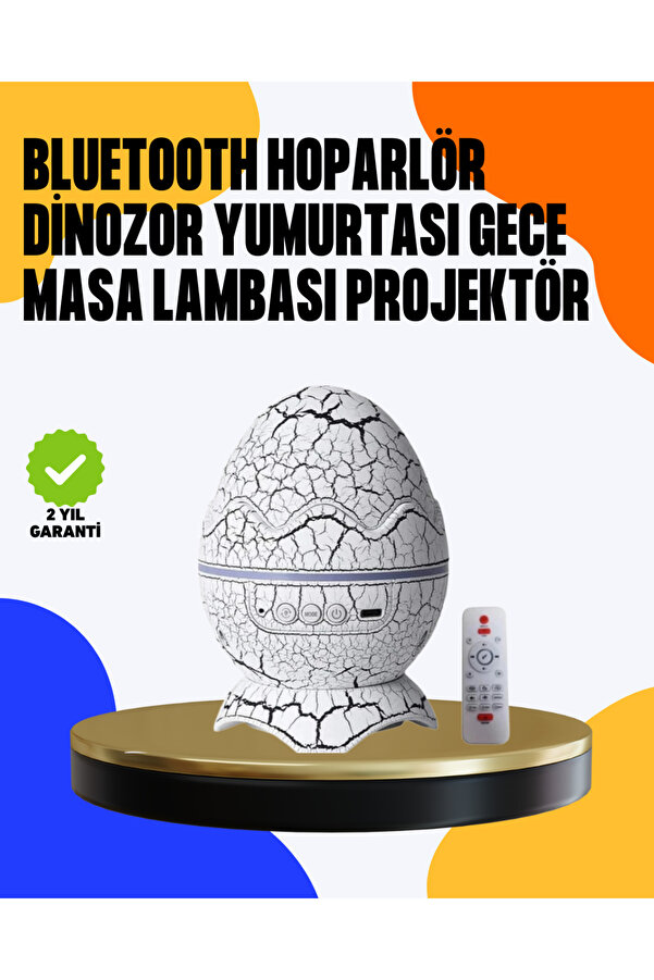 Yüksek Çözünürlüklü Led Galaksi̇ Projektör + 19 Sesli̇ Uyku Maki̇nesi̇