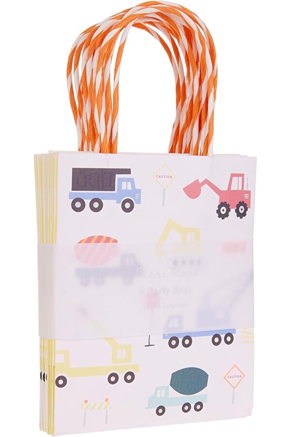 Gçavm Meri̇ - Constructi̇on Party Bag - İnşaat Parti̇ Çantaları - 8 Li̇ Shopgç 1174074