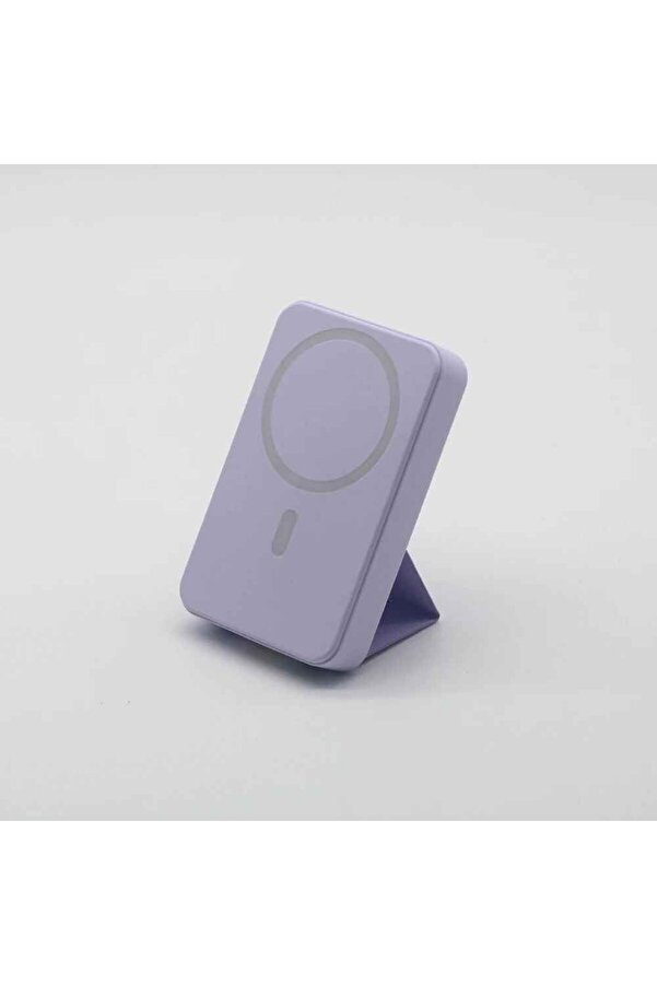 Modaflux Manyeti̇k Kablosuz Powerbank Şarj Ci̇hazı, Led Ekranlı, Pd22.5W Hızlı Şarj, Usb, Ve Type-C Çı