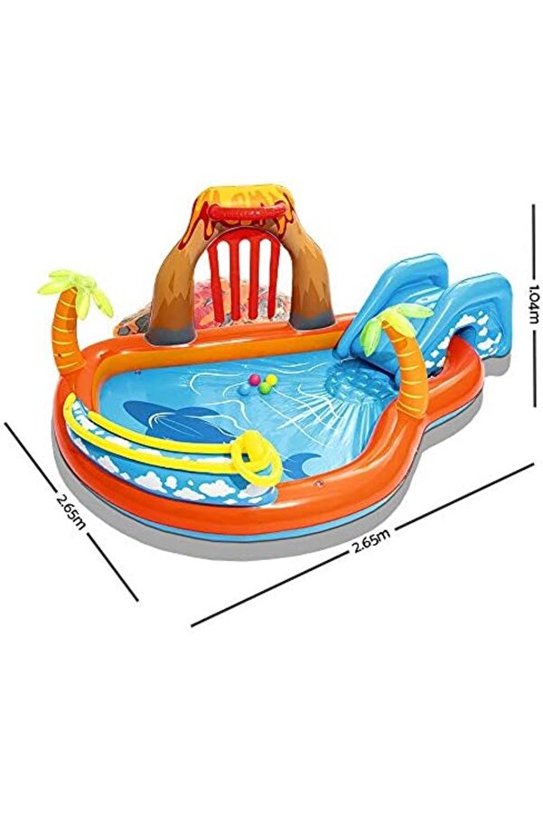 Brfshop 53069 Lava Lagün Play Center Planschbecken 104 X 104 X 41 Cm 1165984