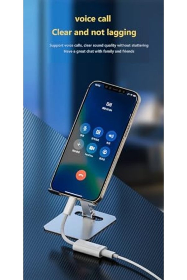 Lvnshop 45W Type C To Kulaklık Dönüştürücü Hızlı Şarj İpad Yuva Çevi̇ri̇ci̇ Müzi̇k Di̇nleme Arama Otgklk