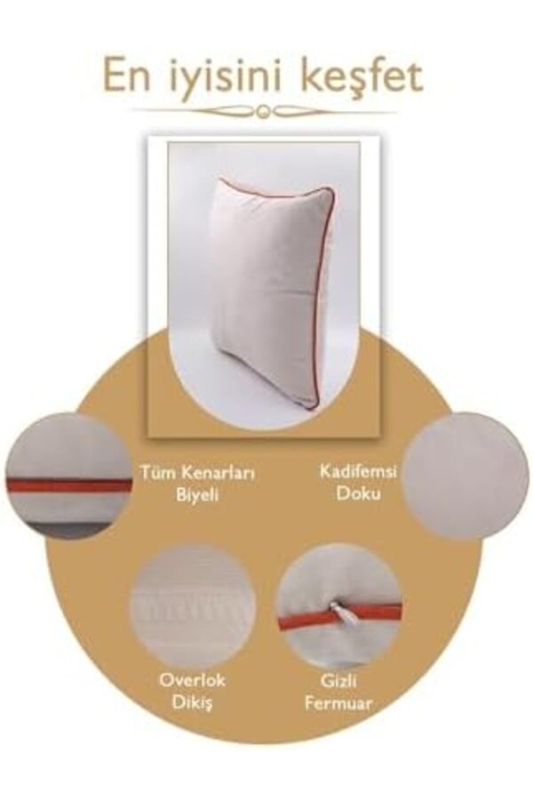 Ynsshopi̇ng Renk Seçenekli̇ Turuncu Bi̇yeli̇ Açık Gri̇ Kırlent Kılıfı Dekorati̇f Düz Sade Panoroma Panbi̇y