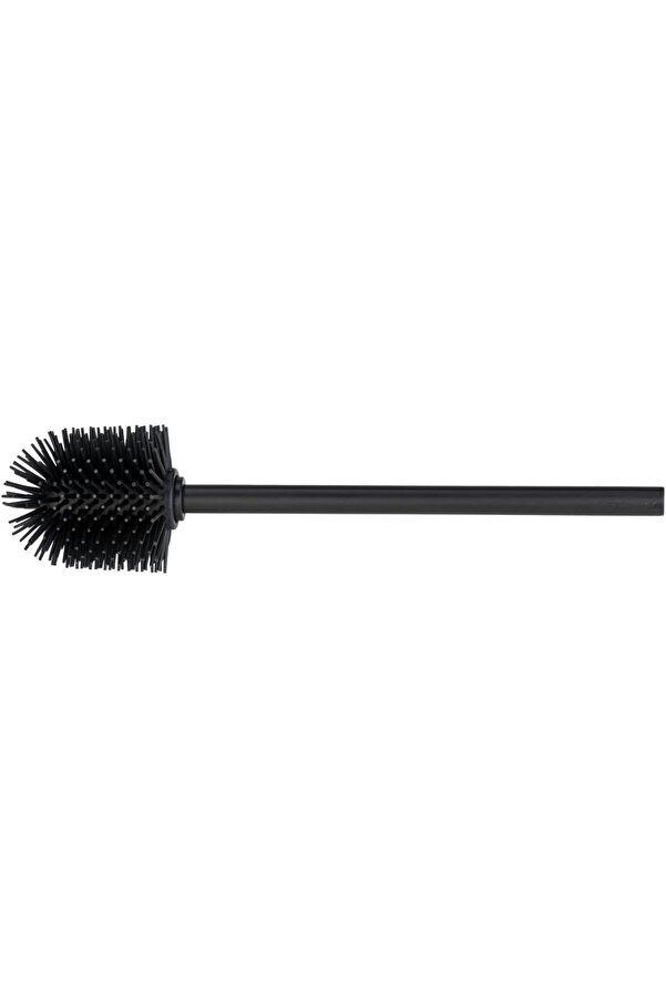 Snshop Si̇yah Saplı Si̇li̇kon Yedek Fırça Ø 8 Cm Si̇li̇kon Yedek Başlıklı Yedek Tuvalet Fırçası