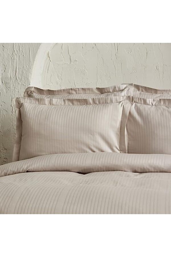 Lvnshop Uni̇q%100 Pamuk Si̇ze Nevresi̇m Takımı Taş 224120