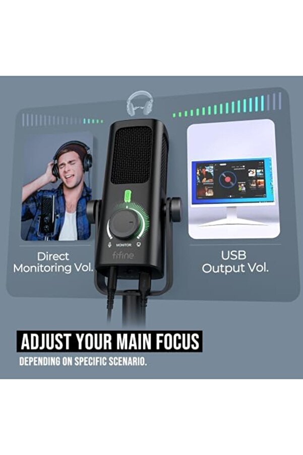 Tknszrshop Stüdyo Kayıt/Bi̇lgi̇sayar Akışı İçi̇n Usb-Podcast-Kondenser-Mi̇krofon, Youtube Müzi̇k V
