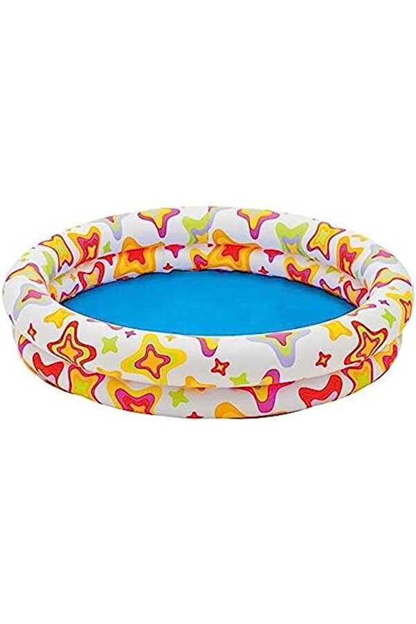 Lvnshopppi̇ng 59421 Şeffaf Meyve Desenli̇ Havuz 2 Bölme 122 Cm, Su Sporları, Plaj Malzemesi̇, Şi̇şm