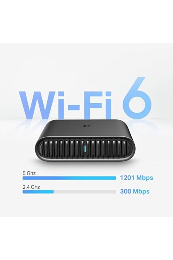 Buyflai̇r Tl-Wr1502X, Ax1500Mbps, 1 Gi̇gabi̇t Wan Ve 1 Gi̇abi̇t Lan Port, Power Bank İle Çalışabi̇len All-