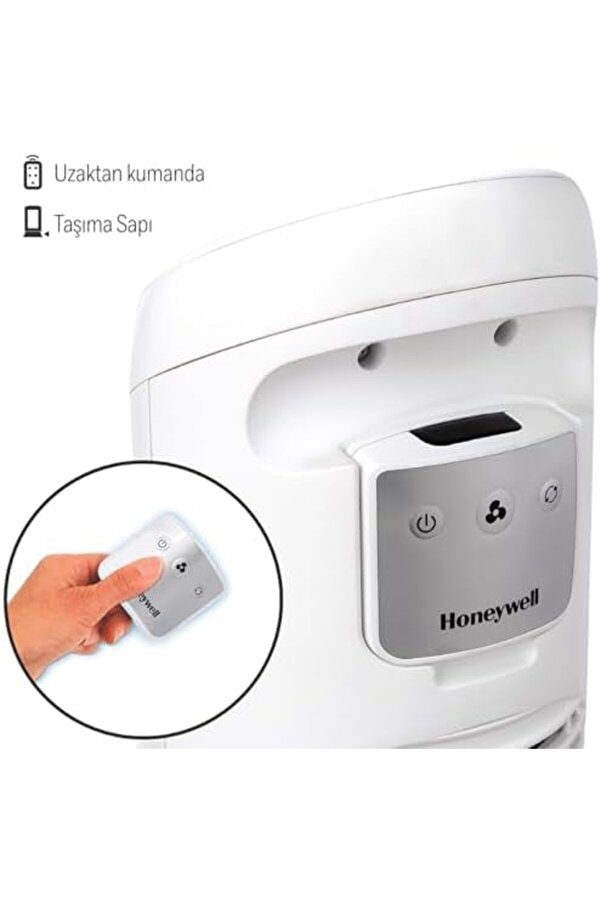 Snshop Qui̇etset Hyf260 Tüm Oda İçi̇n Salınımlı Kule Vanti̇latör, 5 Hız Ayarı, 80 Derece Salı