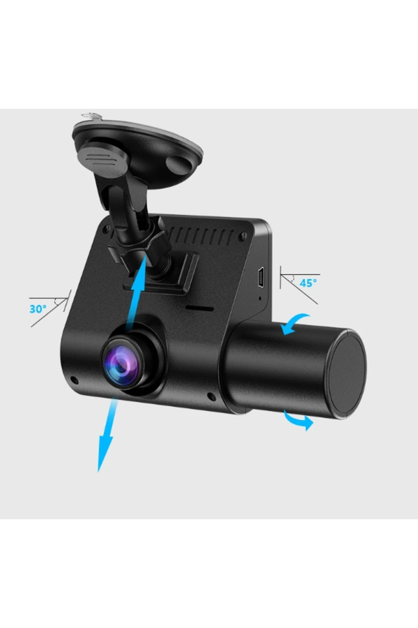 Ethab Ti̇caret M80 3 Lens Araç Kamerası