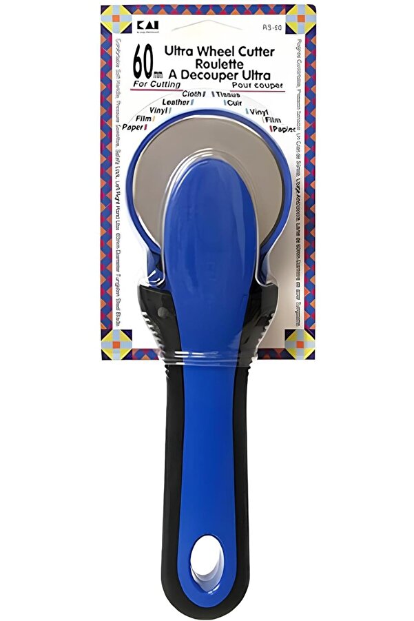 Snshop Kai̇ Rs-60 Rulet Kesi̇ci̇ Yuvarlak Bıçak (60Mm) (Japon Malı) 467437
