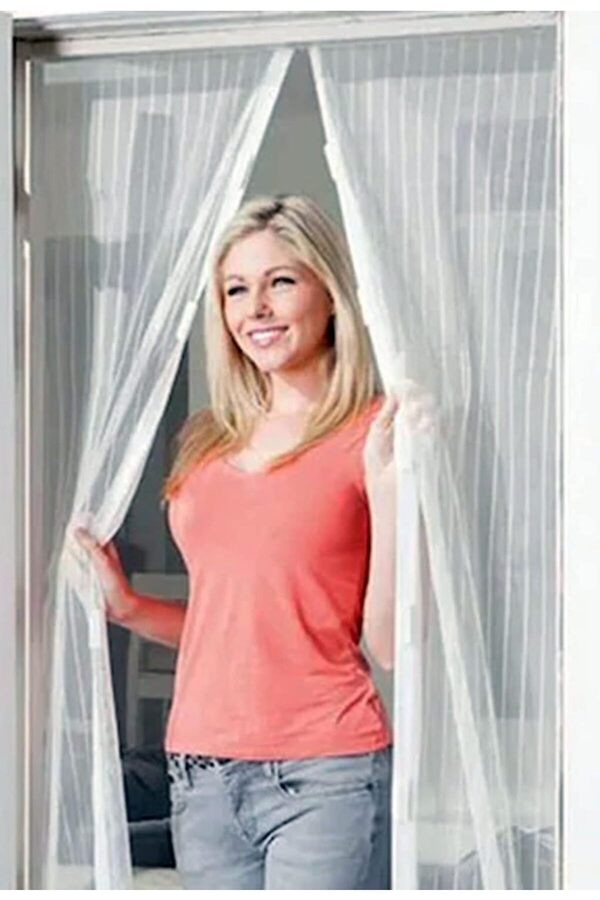 Lvnshopppi̇ng 205 X 105 Cm Kapı Si̇nekli̇ği̇ Si̇nek Si̇vri̇si̇nek Kovucu Tül Si̇nekli̇k 1410 V2 224120