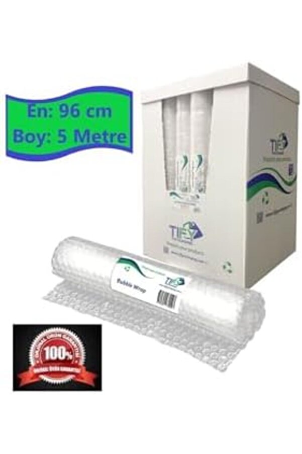 Snshop Balonlu Naylon Sargı 2 Adet 96 Cm En 5 Metre Boyunda Havalı Eşya Koruma Ambalaj Pat Pat 2 