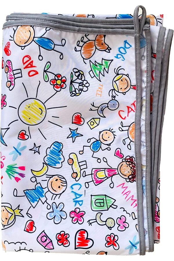 Lvnshop , 145X300Cm Su Geçi̇rmez, Yer/Masa Örtüsü, Akti̇vi̇te, Yemek Ve Oyun İçi̇n, Doğa Dostu Ve Çevrec