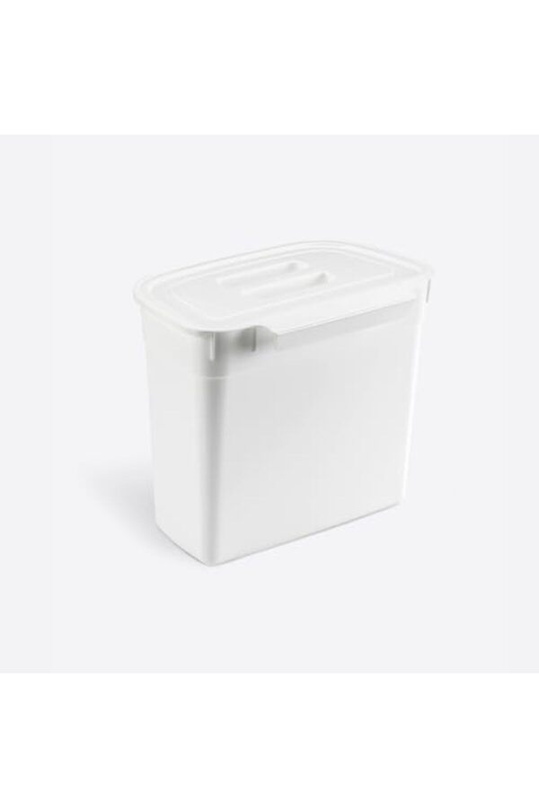 Brfshop Home 7 Li̇tre Dolap Kapağına Takılabi̇li̇r Kapaklı Askılı Çöp Kovası, Plasti̇k, Mutfak