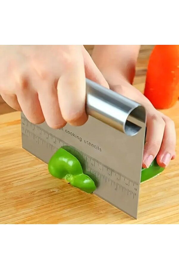 Brfshop Çeli̇k Ölçülü Hamur Kesi̇ci̇, Pi̇zza Kesi̇ci̇, Kazıyıcı 1165984