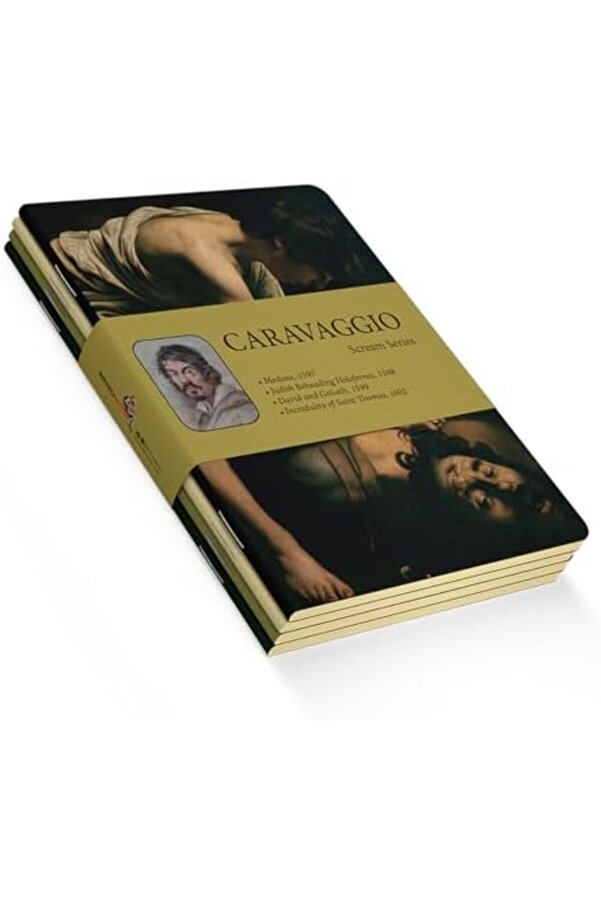 Ynsshopi̇ng Scream Seri̇es - A5, Caravaggi̇o 4 Lü Defter Seti̇ Iı, Çi̇zgi̇si̇z, Toplam 256 Sayfa, Her Bi̇ri̇