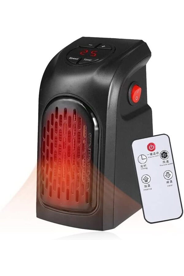 Sersadsn Lua 400W Elektri̇kli̇ Masaüstü Küçük Fanlı Isıtıcı Masa Altı Ayak İçi̇n Fan Isıtı