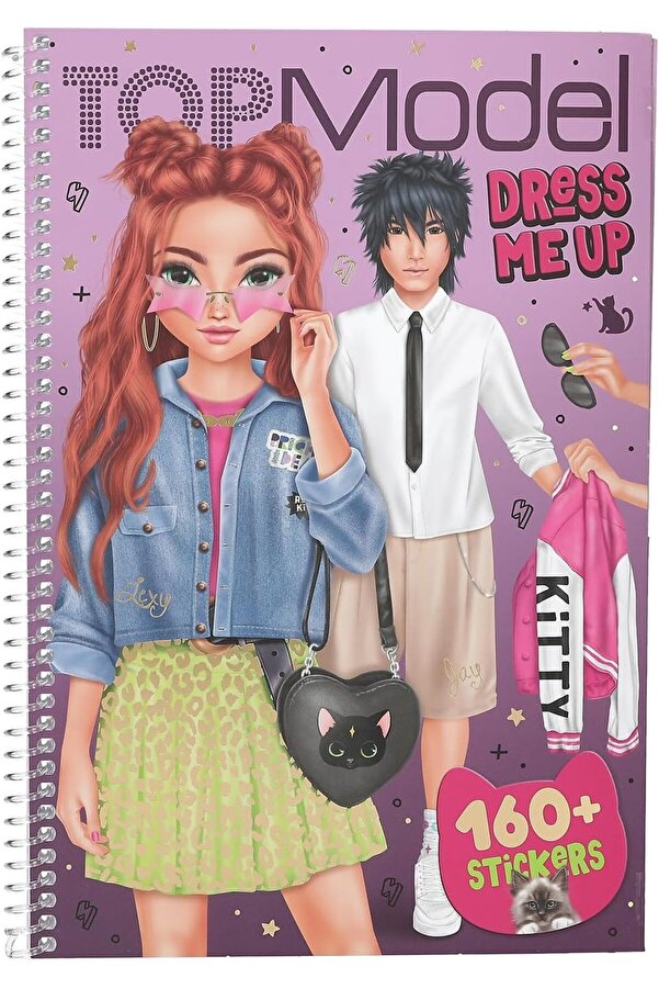 Gçavm 13387 Topmodel Rebel Ki̇tty Ki̇tap Beni̇ Gi̇ydi̇r 20 Sayfa Önceden Basılmış Kendi̇n Yap Desen D