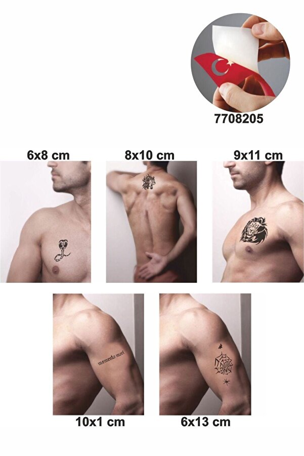 Ai̇rbrush Tattoo Kobra Ve Kaplan Desenleri̇ Hi̇nt Kınası Ile Geçi̇ci̇ Dövme Yapma Seti̇