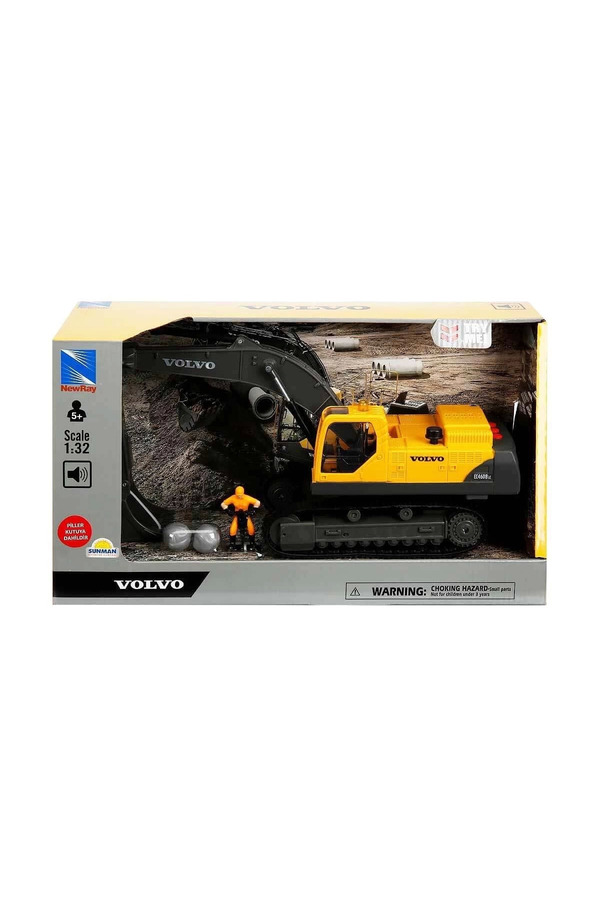 Sunman 132 Sesli̇ Ve Işıklı Volvo Ekskavatör - S00002229