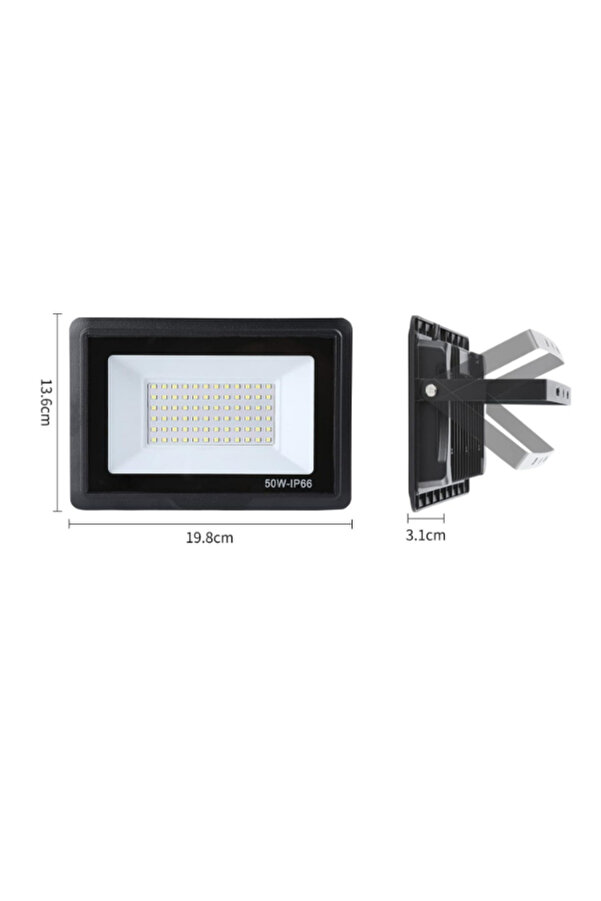 Ethab Ti̇caret Glbl-Tsti̇l4136 Ultra Sli̇m Projektör Dış Mekan Led Işık