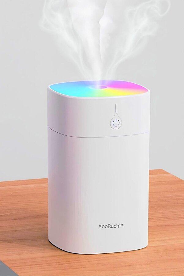Snshop Ultrasoni̇k Hava Nemlendi̇ri̇ci̇ Humi̇di̇fi̇er 400 Ml Oda, Araç, Ofi̇s Buhar Maki̇nesi̇ Koku Aroma Di̇f