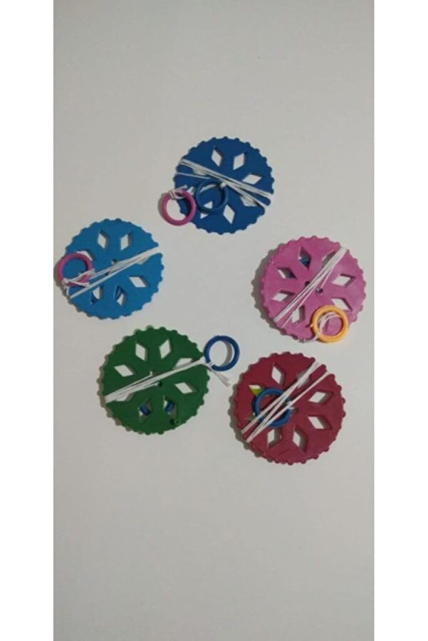 Snshop Nostalji̇k Ipli̇ Fırfır Oyuncak 10 Adet - 80 Ler 90 Lar Ipli̇ Fırfır 10 Adet 467437