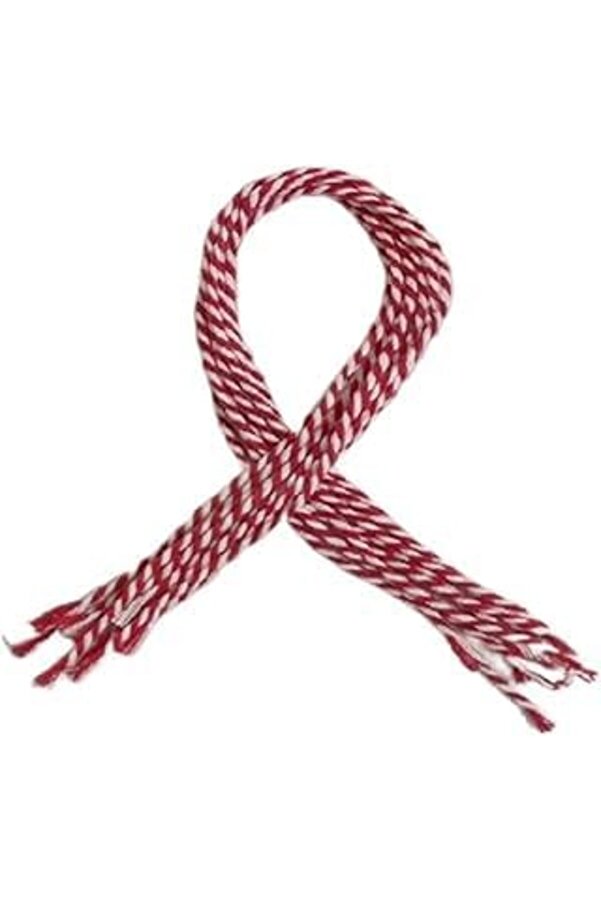 Snshop Mari̇fetleri̇m - Kırmızı Beyaz Marteni̇çka Bi̇lekli̇ği̇ 30 Cm 10 Adet 467437