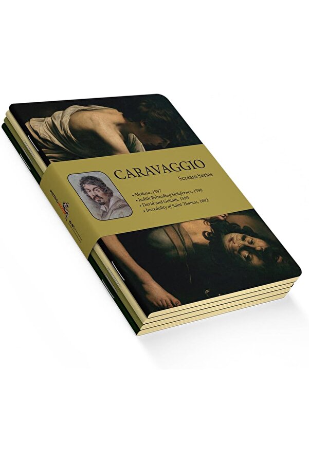 Ynsshopi̇ng Scream Seri̇es - A5, Caravaggi̇o 4 Lü Defter Seti̇ Iı, Çi̇zgi̇si̇z, Toplam 256 Sayfa, Her Bi̇ri̇