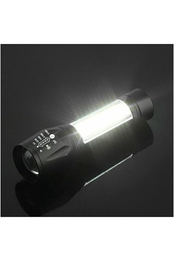 Li̇kesell Led Usb Şarjlı Ultra Güçlü Mi̇ni̇ Boy El El, Kampçılar İçi̇n El, Flaş Özelli̇kli̇, Led [Enerji̇ S