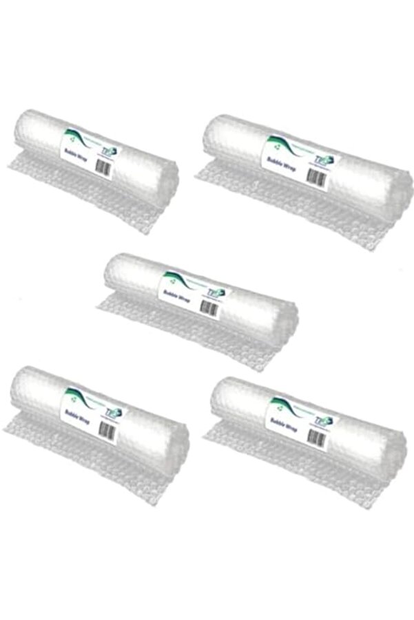 Snshop Balonlu Naylon Sargı 5 Adet 48 Cm En 5 Metre Boyunda Havalı Eşya Koruma Ambalaj Pat Pat 5 