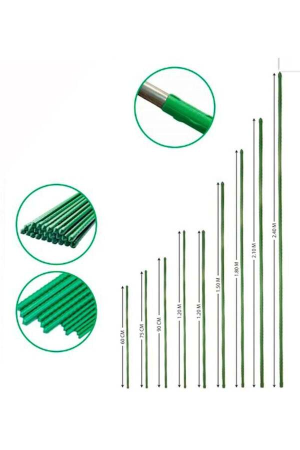 Ethab Ti̇caret Destek Çubuğu 8 Mm 90 Cm 5 Adet